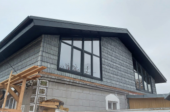 Фасадная панель ТЕХОСНАСТКА Щепа Дуб Кавказ