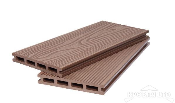 Террасная доска POLIVAN SINGARAJA светло-коричневый 20*140*5800