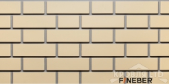 Фасадная панель FineBer Дачный Кирпич клинкерный желтый