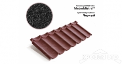 Лист Metrotile Mistral черный