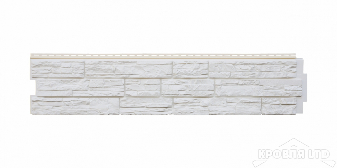 Фасадная панель Grand Line  "Я-Фасад"Крымский сланец Classic мел