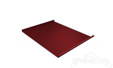 Фальц двойной стоящий, Полиэстер RAL 3011 коричнево-красный, толщина 0,45