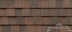 Гибкая черепица Certain Teed коллекция Landmark TL цвет Burnt Sienna
