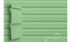 Сайдинг виниловый GL Корабельная доска  двухслойный салатовый 3,6 м