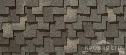 Гибкая черепица Certain Teed коллекция Presidential Shake цвет Country Gray