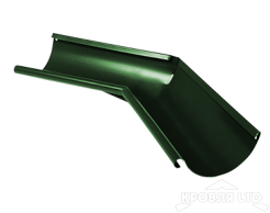 Угол желоба внутренний Foramina PUR 135 гр 150 мм RAL 6005 зеленый мох