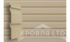 Сайдинг виниловый   GL Корабельная доска двухслойный бежевый 3,0 м