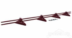 Снегозадержатель NEW трубчатый Grand Line RAL 3005 3м