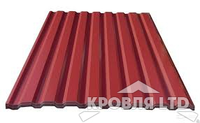 Профнастил С8, RAL 3005, толщина 0,35 для забора