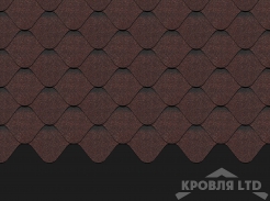 Гибкая черепица Дёке серия PREMIUM коллекция Ницца Цвет Какао