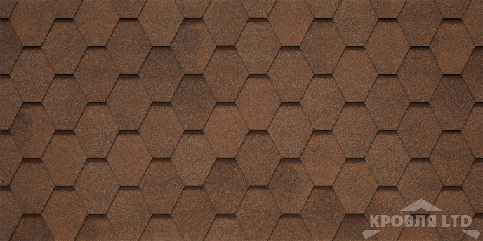 Гибкая черепица Тегола серия Категория BUSINESS PLUS коллекция UNICA MOSAIK цвет Mandorla Monterey 441