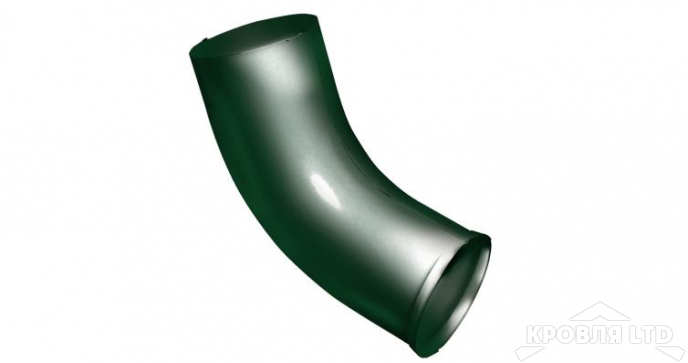 Колено стока Грендлайн 90 мм RAL 6005 зеленый мох
