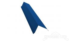 Планка торцевая 80х100, Полиэстер RAL 5005 сигнальный синий, толщина 0,45