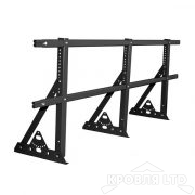 Кровельное ограждение Roofsystems серия ELITE H-600 40*20, Полиэстер RAL 9005 черный, 3м