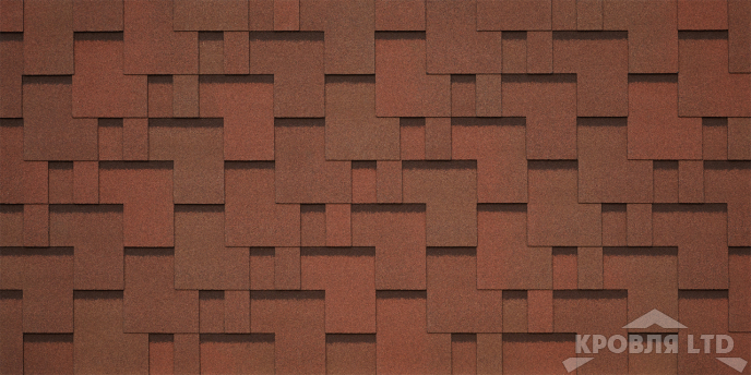 Гибкая черепица Тегола серия Категория BUSINESS PLUS коллекция UNICA GOTHIK цвет Corteccia di Pino 431