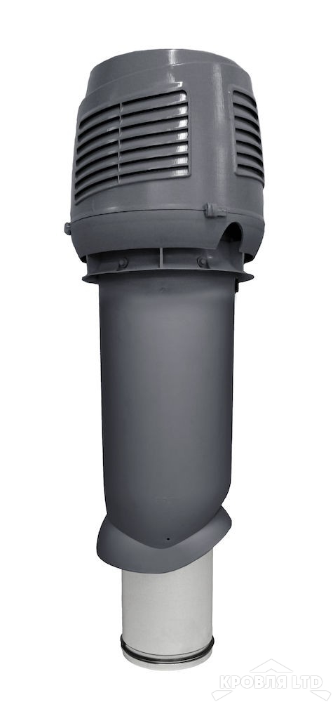 Приточный вентиляционный элемент Vilpe 160/ER/700 INTAKE  цвет серый