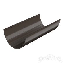 ТН ПВХ D125/82 ММ ЖЕЛОБ (3 М)  ТЕМНО-КОРИЧНЕВЫЙ  Rall 8019