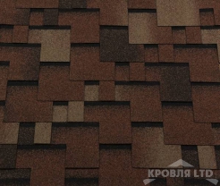 Гибкая черепица Roofshield  серия Classic коллекция Модерн цвет  Сандаловый