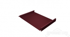 Кликфальц, Velur X RAL 3005 красное вино, толщина 0,5