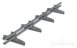 Снегозадержатель ELITE 40*20  фальц RAL 7004 3м