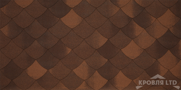 Гибкая черепица Тегола серия Категория PREMIUM UNICA коллекция UNICA VERSAILLE цвет Quarzo Marrone 120