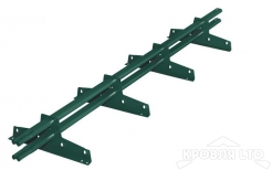 Снегозадержатель ELITE 40*20  фальц RAL 6005 3м