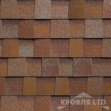 Гибкая черепица Шинглас серия Кантри коллекция Кантри цвет Юта