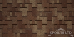 Гибкая черепица Тегола серия Категория КОМФОРТ коллекция San Remo цвет Legno 222