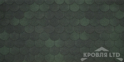 Гибкая черепица Тегола серия Категория КОМФОРТ Assisi цвет Verde 473