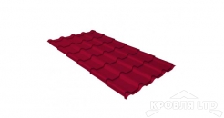 Профиль волновой Камея, Полиэстер RAL 3003 рубиново-красный, толщина 0,45
