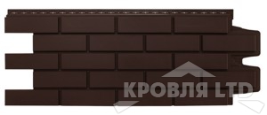 Фасадная панель Grand Line "Клинкерный кирпич" Classic Коричневый