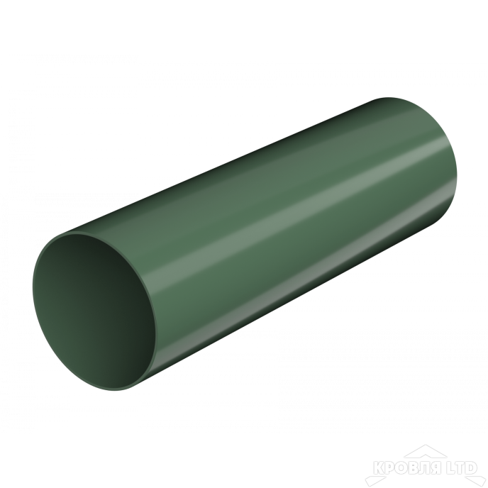ТН ПВХ D125/82 ММ ТРУБА (3 М) ЗЕЛЕНЫЙ Rall 6005