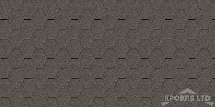 Гибкая черепица Дёке серия PREMIUM коллекция Шеффилд цвет Мокко