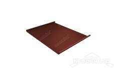 Фальц двойной стоящий, Полиэстер RAL 8004 терракота, толщина 0,45
