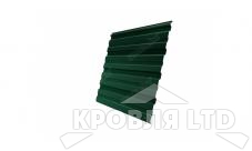 Профнастил С10, Полиэстер Двухсторонний RAL 6005 зеленый мох, толщина 0,45