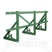 Кровельное ограждение Roofsystems серия PRESTIGE ZN H-1200 45*25 EURO, Полиэстер RAL 6005 зеленый мох, 3м