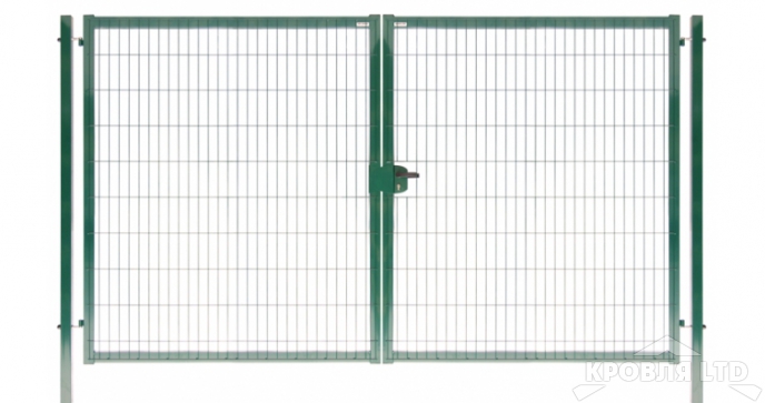 Ворота Medium New Lock 1,53х4,0 RAL 6005