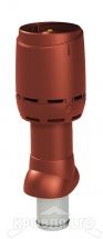 Вентиляционный выход Vilpe FLOW 125P/IS/500 цвет красный