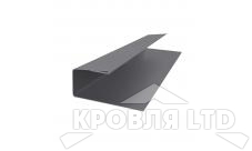 J-Профиль, Полиэстер RAL 7004 сигнальный серый, толщина 0,45