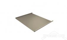 Фальц двойной стоящий, Полиэстер RAL 1015 светлая слоновая кость, толщина 0,45