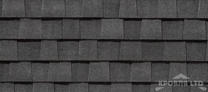 Гибкая черепица Certain Teed коллекция Landmark цвет Charcoal Black