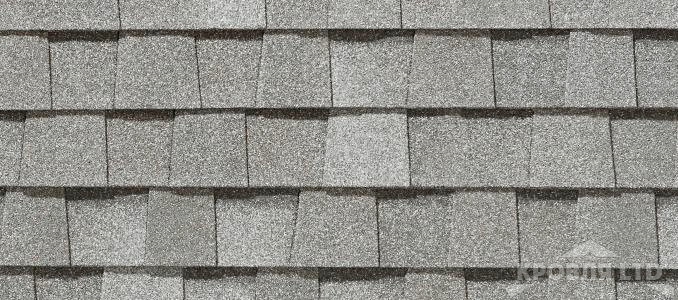 Гибкая черепица Certain Teed коллекция Landmark цвет Cobblestone Gray