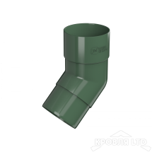 ТН ПВХ D125/82 ММ КОЛЕНО ТРУБЫ 108° ЗЕЛЕНЫЙ