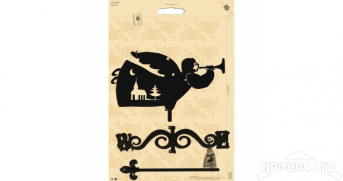 Флюгер большой Duck & Dog 061 Херувим