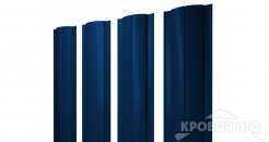Евроштакетник Круглый 0,45 PE RAL 5005 сигнальный синий