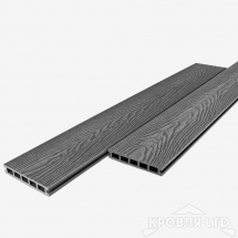 Террасная доска Decking серия Country цвет Дымчатый дуб 24х150х3000
