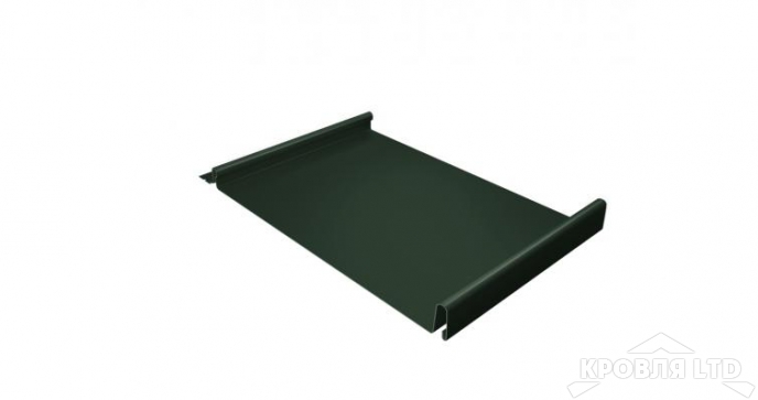 Кликфальц, Velur X RAL 6020 хромовая зелень, толщина 0,5