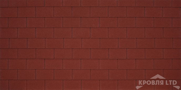 Гибкая черепица Тегола серия Категория BUSINESS PLUS коллекция UNICA RECTANGULAR цвет Shiraz 001