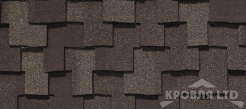 Гибкая черепица Certain Teed коллекция Presidential Shake цвет Classic Weathered Wood