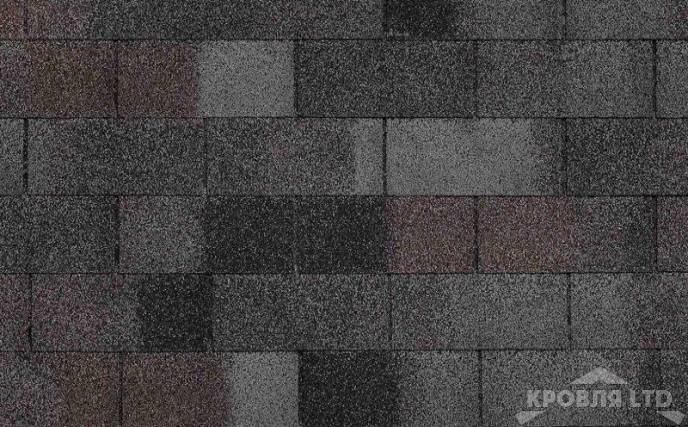 Гибкая черепица Certain Teed коллекция CT20 цвет Slate gray